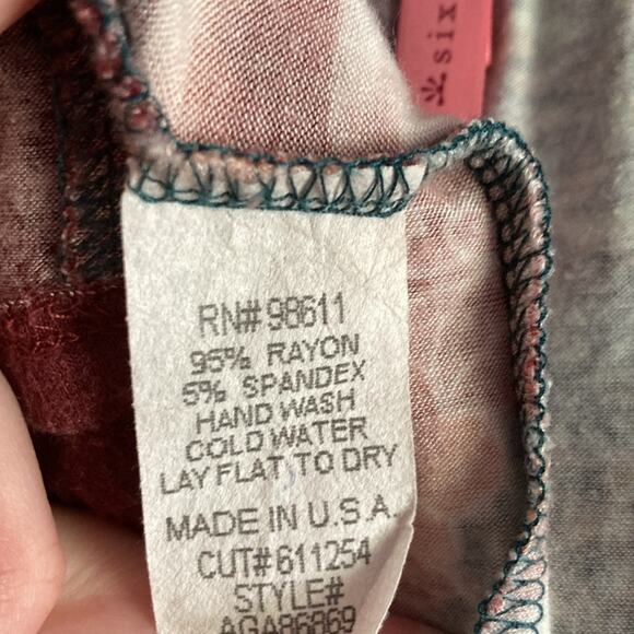 Eight sixty boutique brand made in USA mini casual boho cottage dress s - Picture 9 of 9